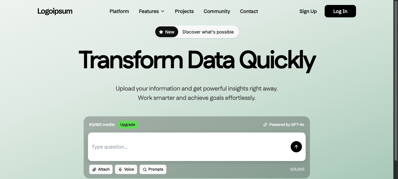 Transform Data