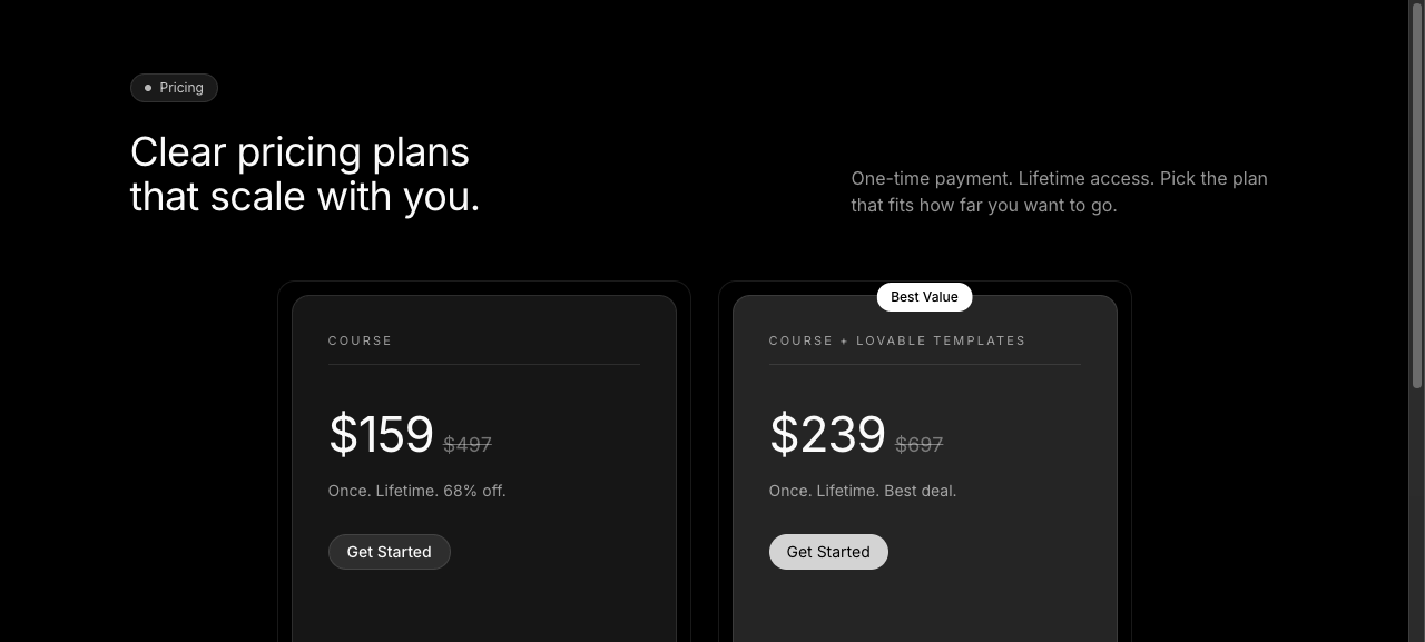 Rocket Pricing