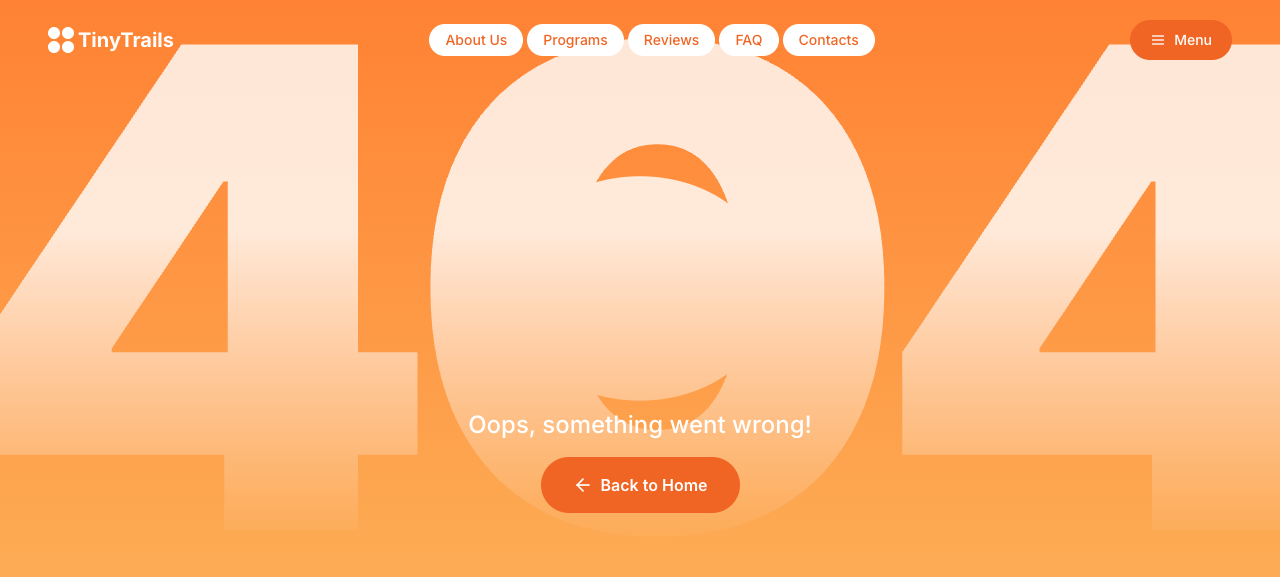 Fun 404 Page