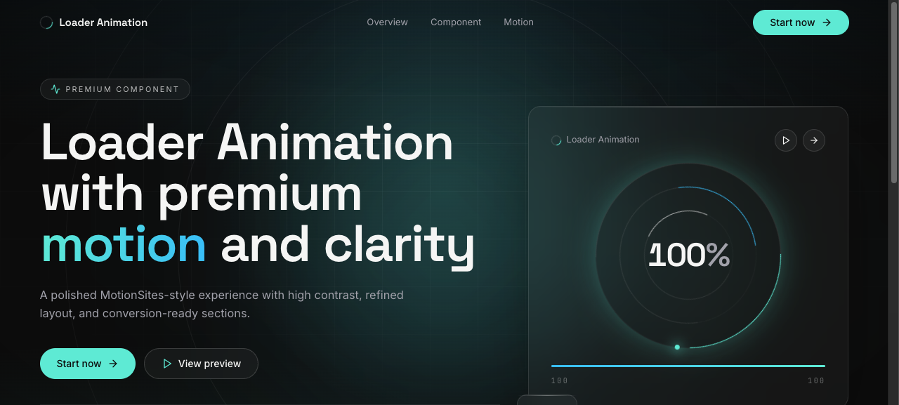 Loader Animation
