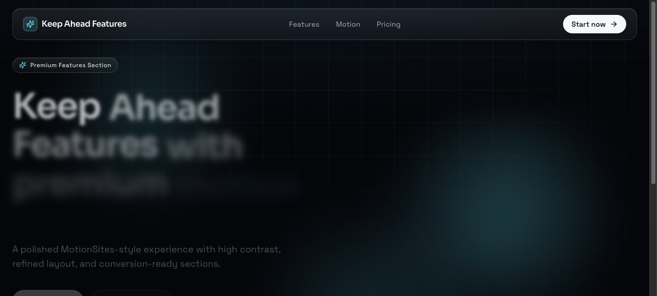 Stark Minimal Footer